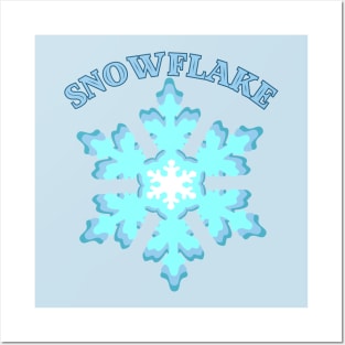 Snowflake Posters and Art